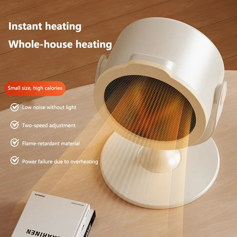 Midea Fast Heating Heater Desktop Portable Energy