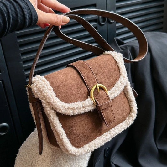 Autumn Winter Plush Bag Women's
